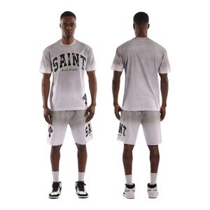 Saint T-Shirt and Shorts Set sz Various